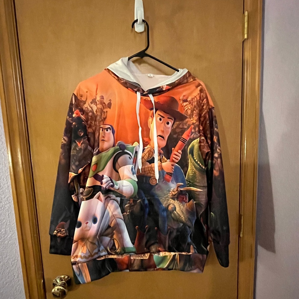 Toy Story 4 Hoodie Size Large